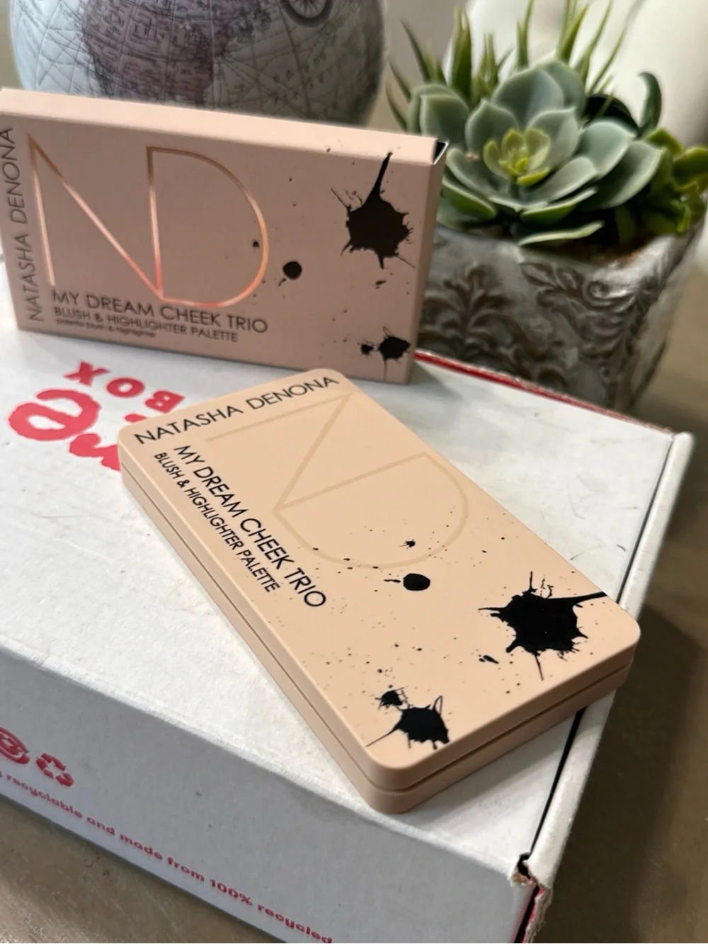 NATASHA DENONA My Dream Cheek Trio - Blush & Highlighter Palette NEW IN BOX